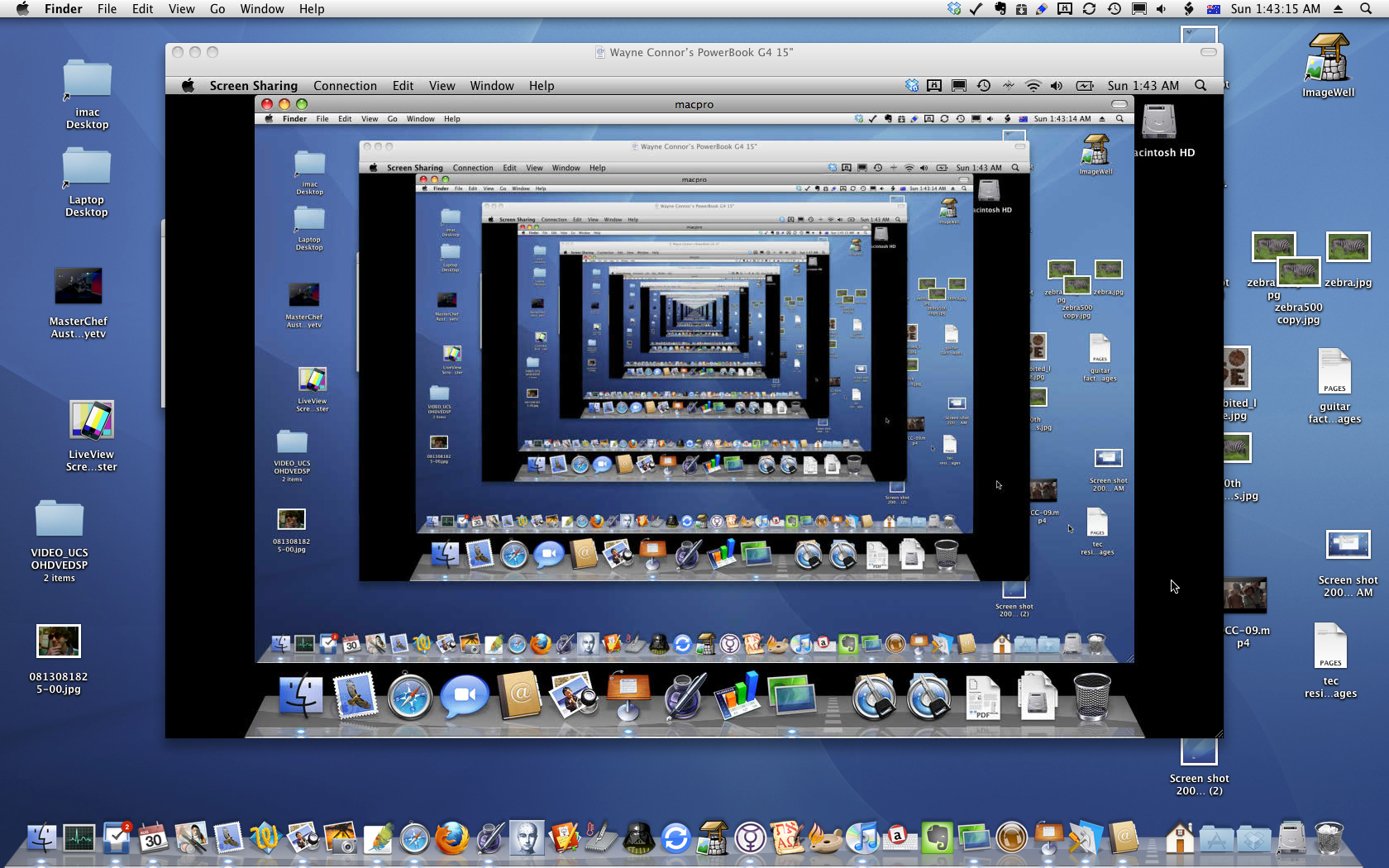 Macintosh Screen Sharing Weirdness
